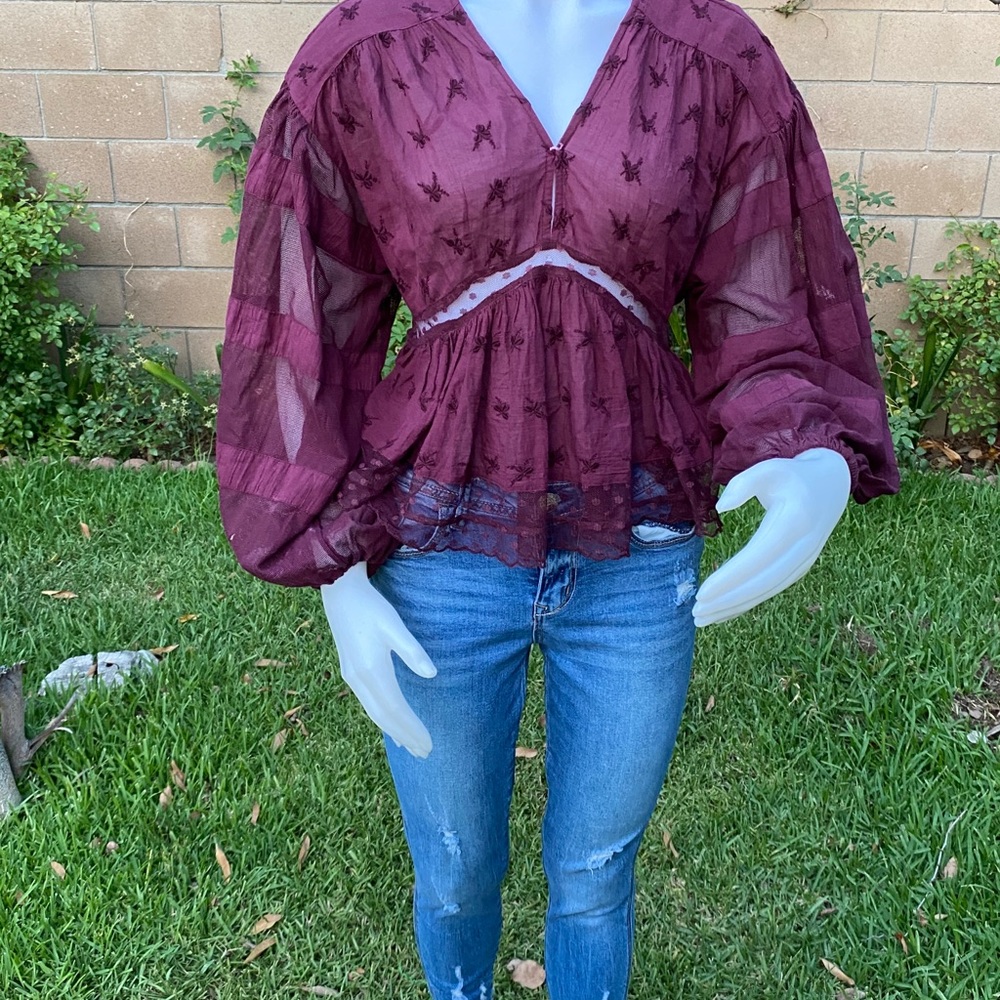 free people blouses - Picture 3 of 11